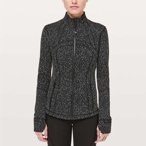 Lululemon Define Jacket - Magnetized Jacquard Black and White